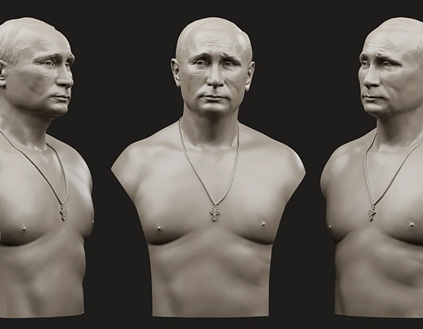 Путин В.В. бюст № 5.2