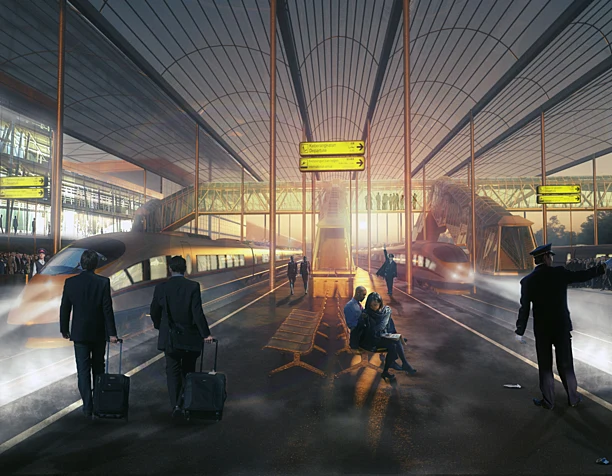 Railway station