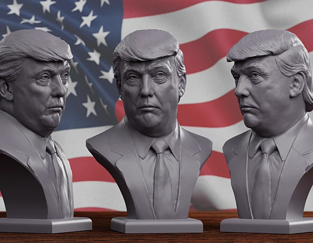 Дональд Трамп , бюст