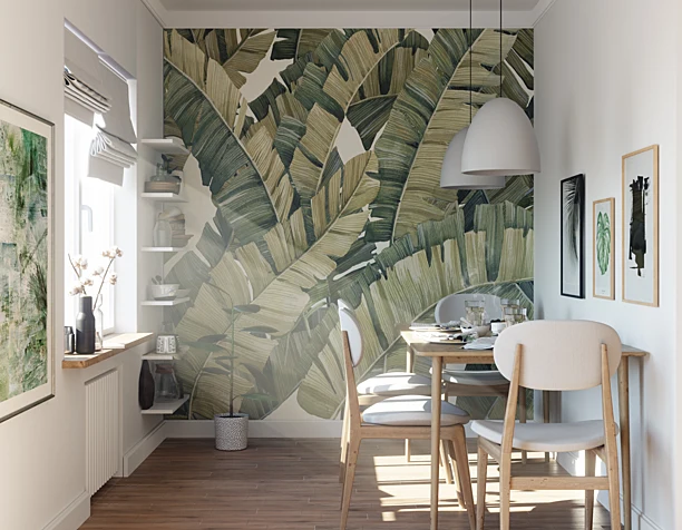 sunny kitchen for young couple