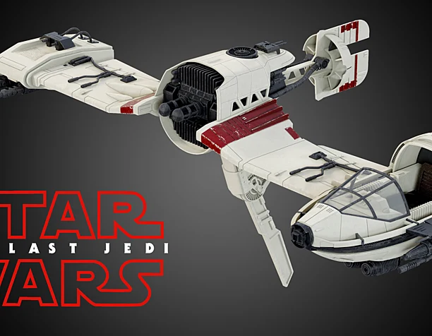 Star Wars Last Jedi Ski Speeder