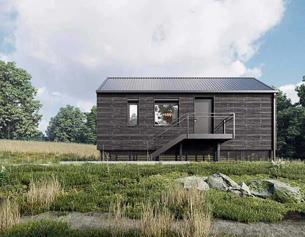 Wooden house