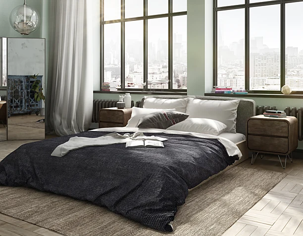 NY sunny bedroom