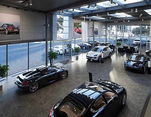 Автосалон Porsche