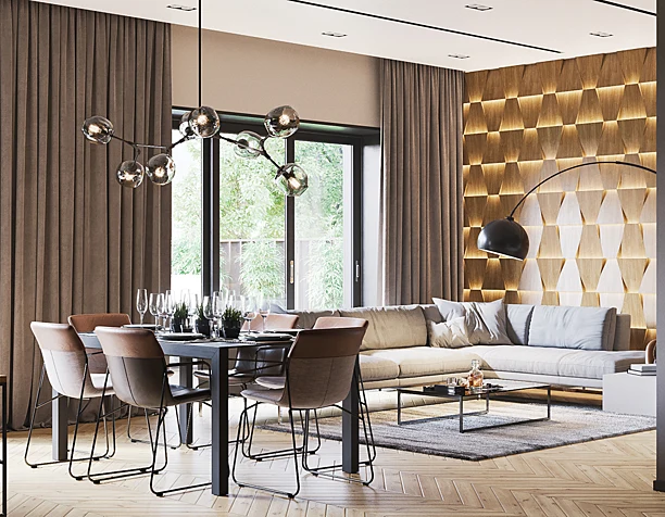 Contemporary Interior Design and Visualization