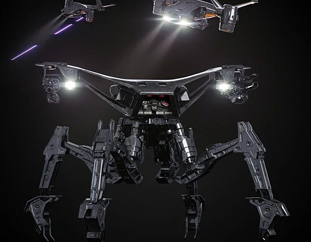 Terminator 2: Judgment Day - HK-Centurion and HK-Aerial