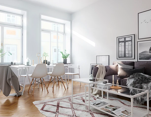 Living room in Stockholm