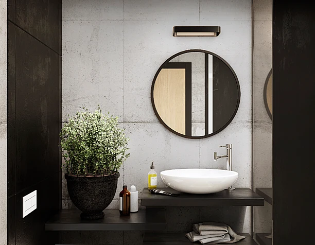 Modern small bathroom