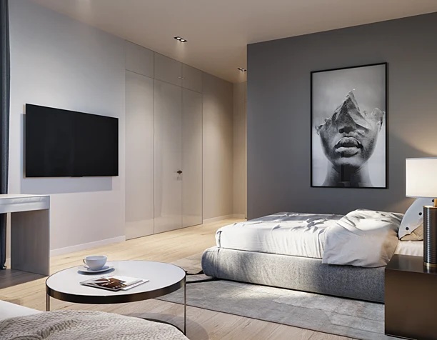 Contemporary bedroom