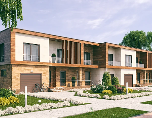 Townhouse in Siberia