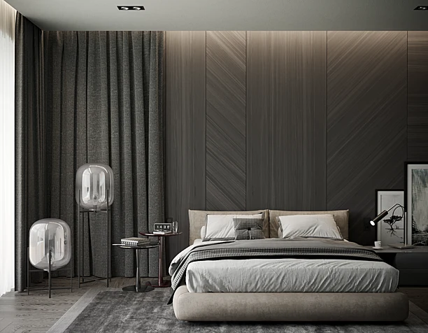 "Ясная Поляна" Master bedroom.