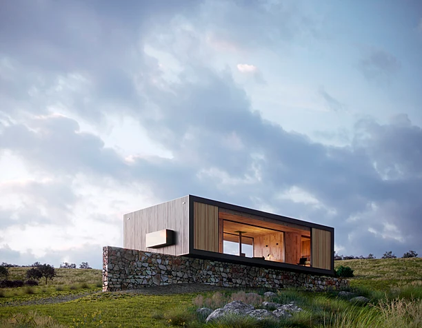 house in the mountains(сделано по фото)