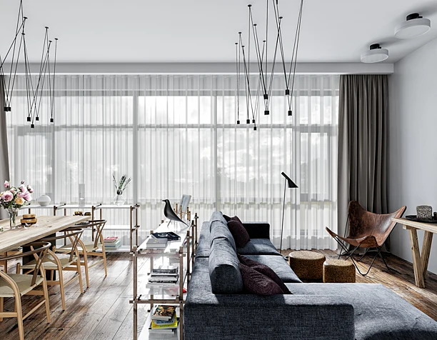 living room(сделано по референсу)