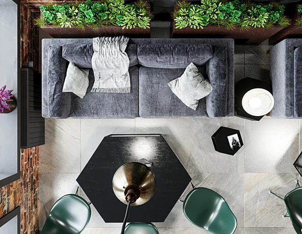 Ресторан в стиле Loft