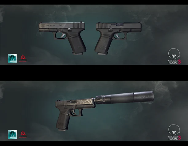 Glock G19 Gen5 (texture challenge)