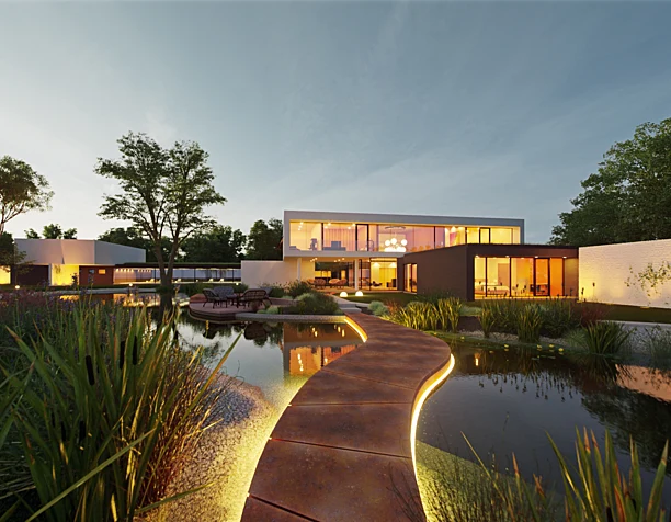 Villa in Croatia (Render by photo)