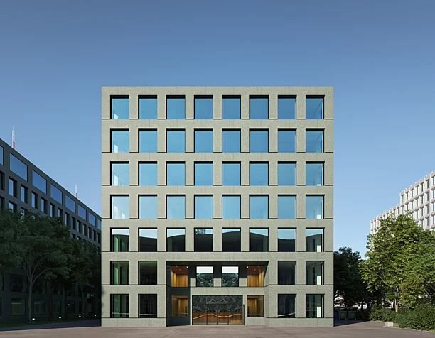 Herostrasse Office Building / Max Dudler.(Сделано по референсу)