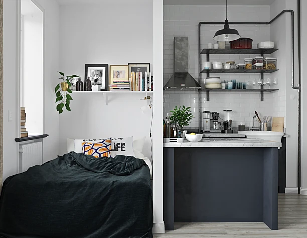 Stockholm studio сделано по референсу)