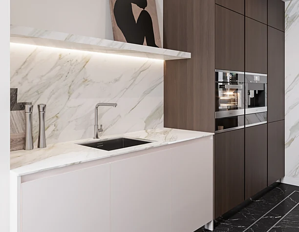 Classic White Apartment