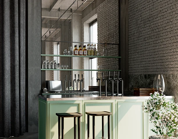 108 Restaurant by SPACE Copenhagen (сделано по референсу)