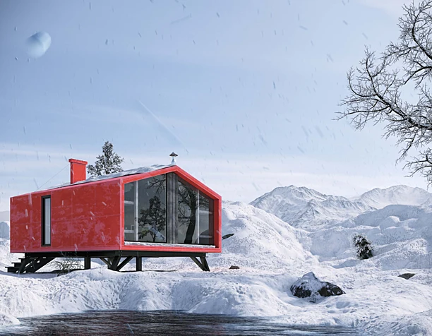 Tourist shelter DublDom