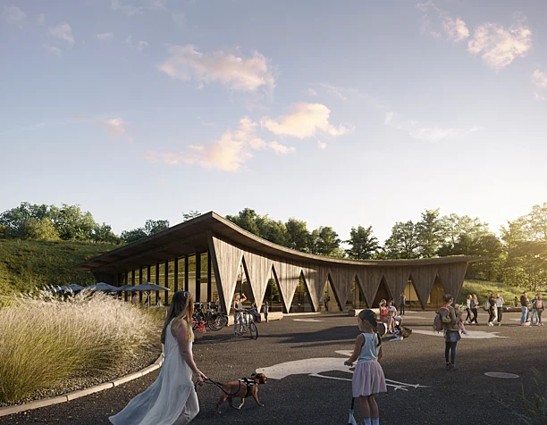 Pabellón Publico del Parque Zoologico La Garenne