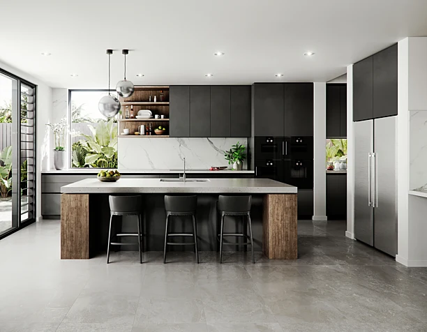 Visualization | Riviera Contemporary House | Kitchen (сделано по референсу)