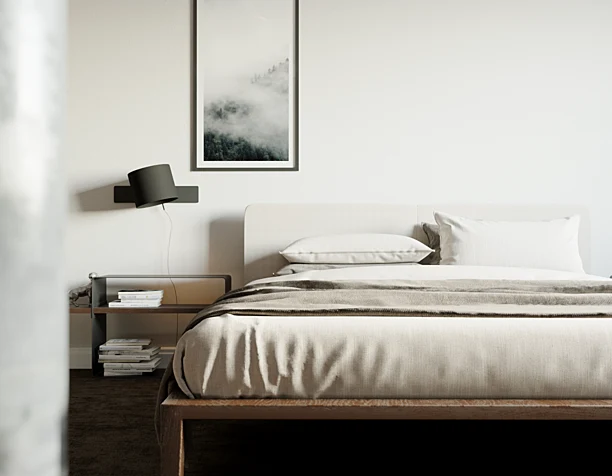 Hotel apartments/ design of one of the rooms