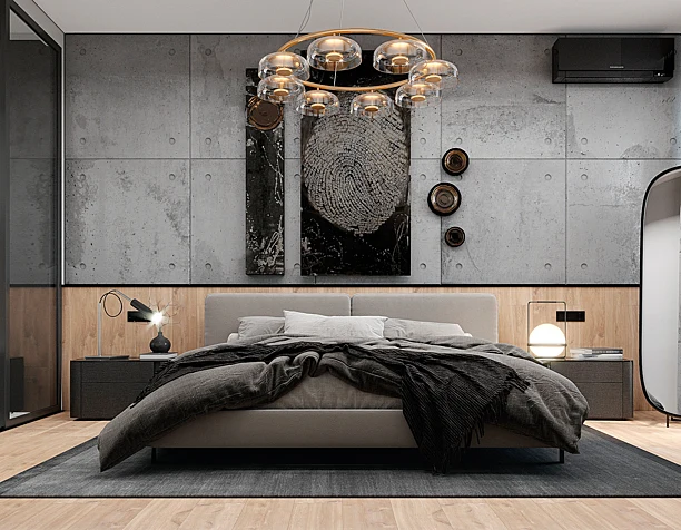 BEDROOM & BATHROOM