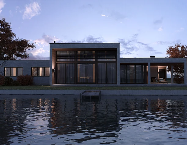 визуализация, экстерьер, corona, Cinema 4d, Corona Renderer