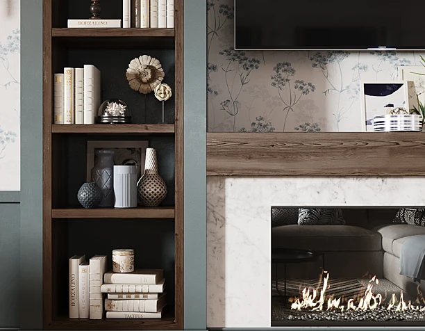 Interiors close up