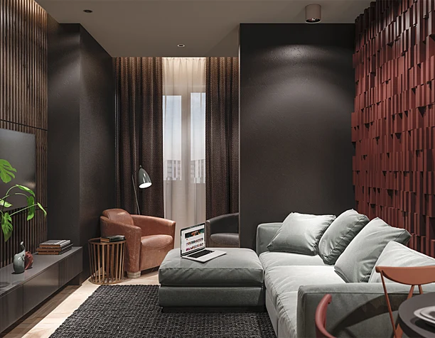 visualization of the living room