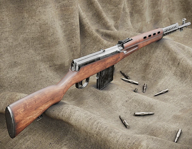 Самозарядная винтовка Токарева SVT-40