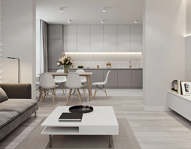 Minimalistic interior design