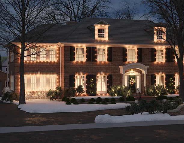 The House Of MacAllister from the movie home Alone