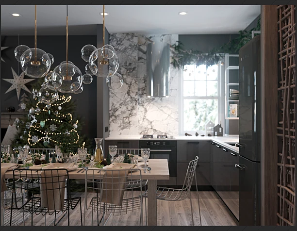 Kitchen living room