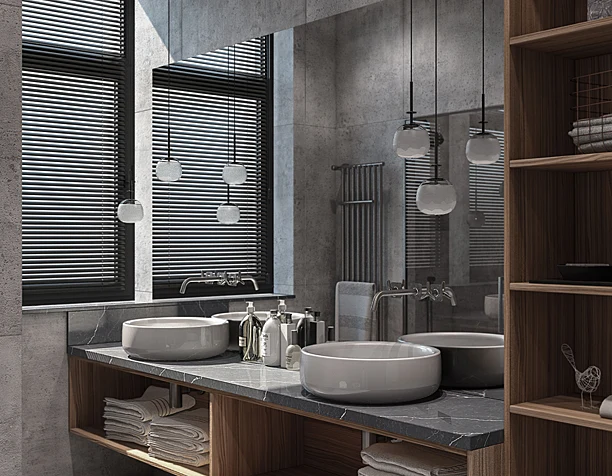 visualization of the bathroom