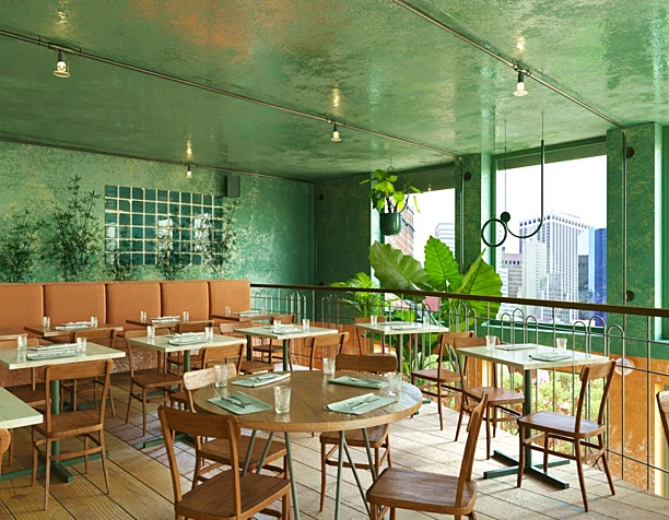 Bar Botanique Cafe Tropique (сделано по референсу)