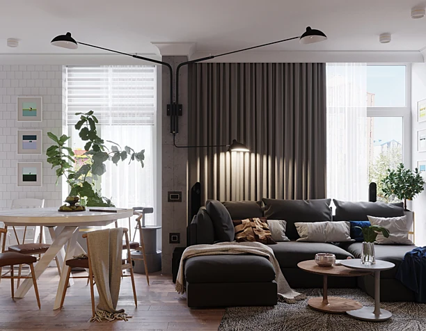 apart 80m2 "Comfort Town"