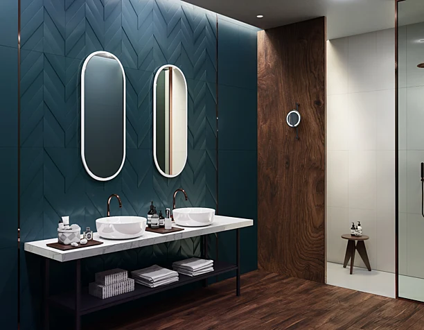 Bathroom. Study project (by reference)