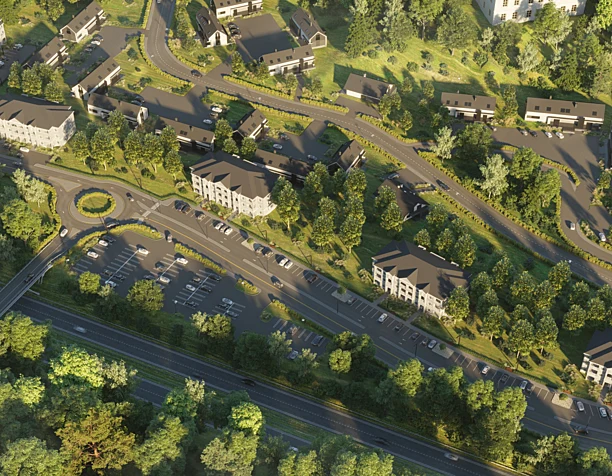 Arial view