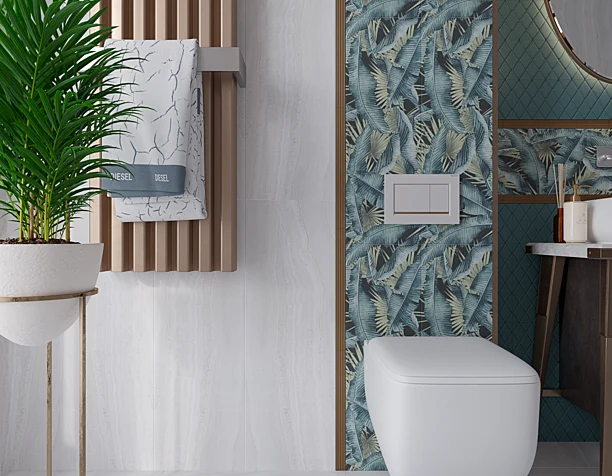 Bathroom with tile Kerama Marazzi