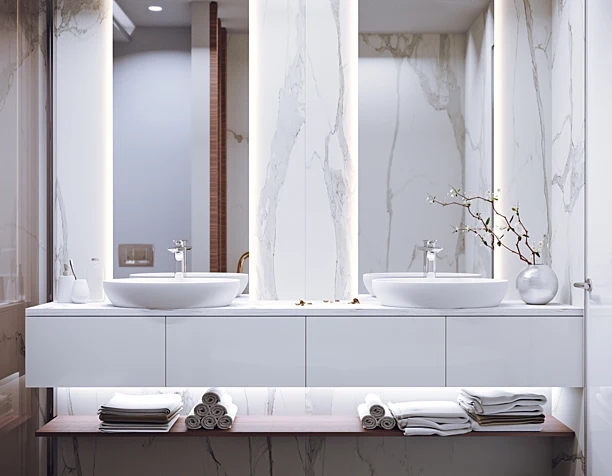 Bathroom in hotel