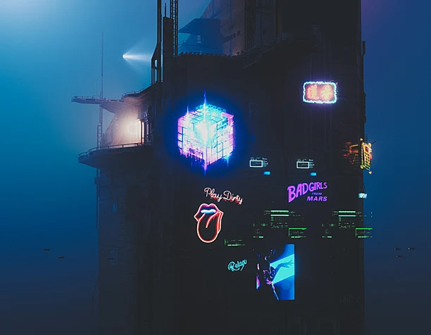 Cybercity. Nightrun. (Aurora117)