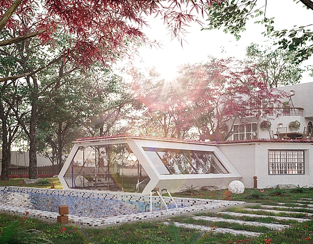 Modern country house