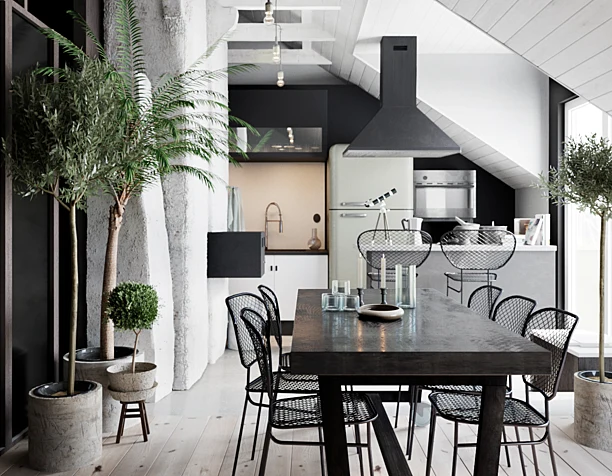 Attic apartament