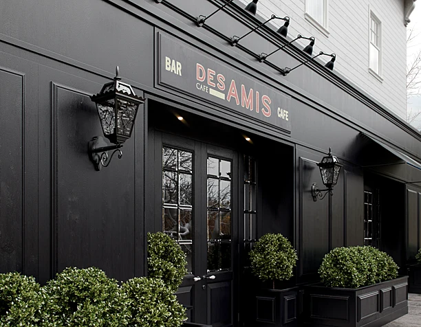 CAFE "DES AMIS "(сделано по референсу)