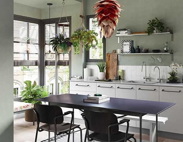 An apartment with colorful charm, design and bohemian in Israel (сделано по референсу)