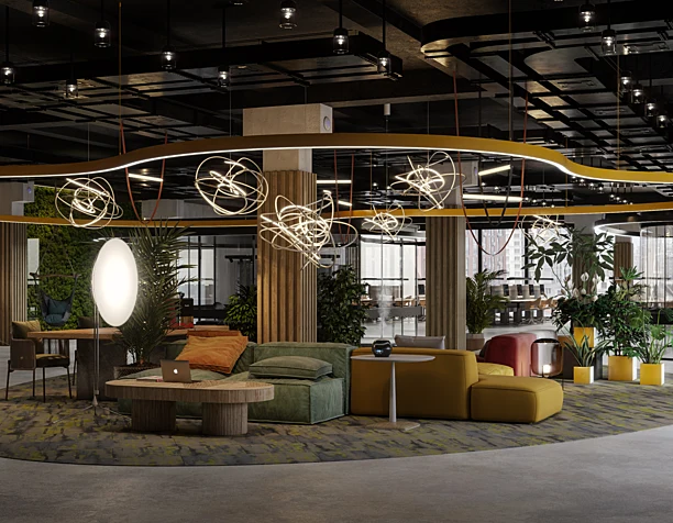 QIWI Open-Plan Office
