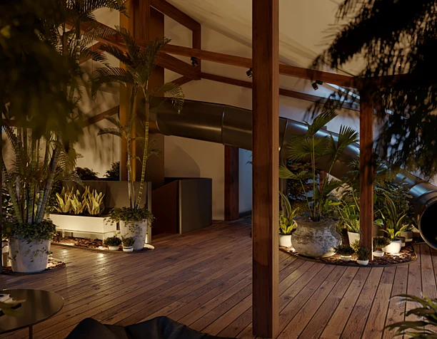 Green attic